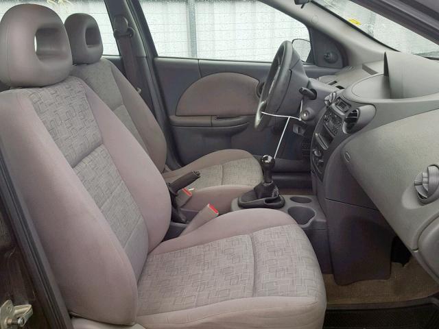 1G8AF52F75Z155238 - 2005 SATURN ION LEVEL SILVER photo 5