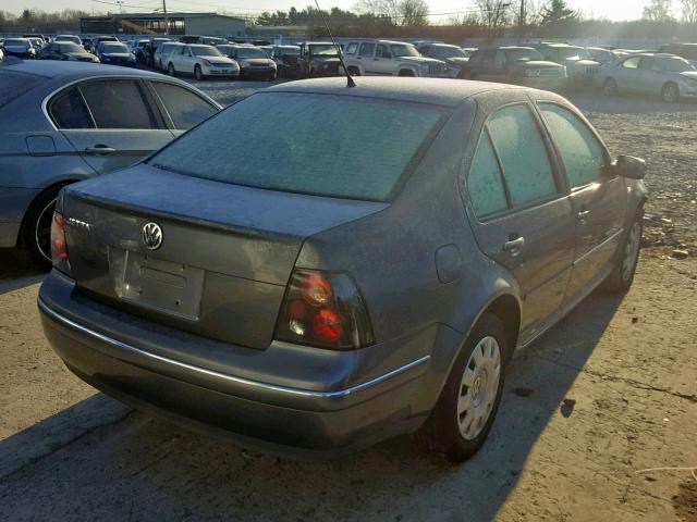 3VWRA69M74M021215 - 2004 VOLKSWAGEN JETTA GL GRAY photo 4