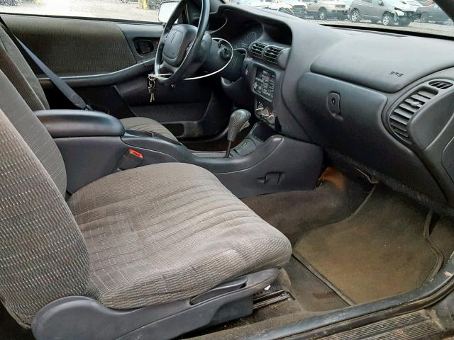 1G2WJ12M2SF273894 - 1995 PONTIAC GRAND PRIX BLACK photo 5