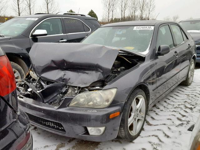 JTHBD192430064486 - 2003 LEXUS IS 300 GRAY photo 2