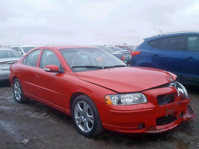 YV1RS592372606663 - 2007 VOLVO S60 2.5T RED photo 1