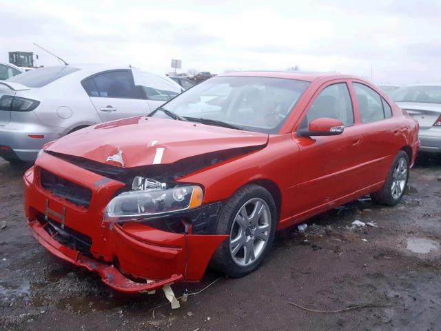 YV1RS592372606663 - 2007 VOLVO S60 2.5T RED photo 2