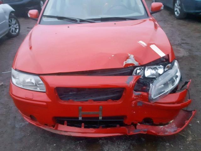 YV1RS592372606663 - 2007 VOLVO S60 2.5T RED photo 7