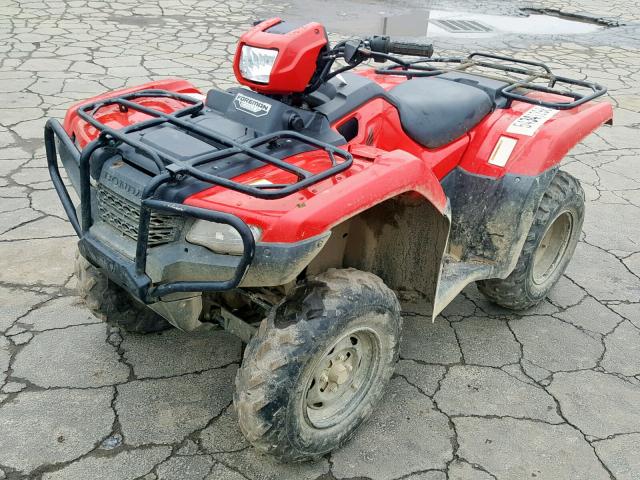 1HFTE440XH4303863 - 2017 HONDA TRX500 FM RED photo 2