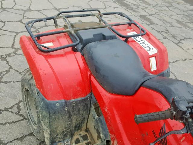 1HFTE440XH4303863 - 2017 HONDA TRX500 FM RED photo 6