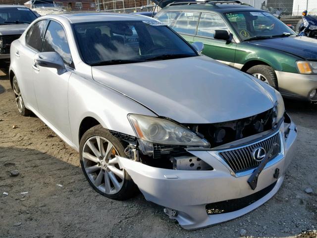 JTHCK262495031858 - 2009 LEXUS IS 250 SILVER photo 1