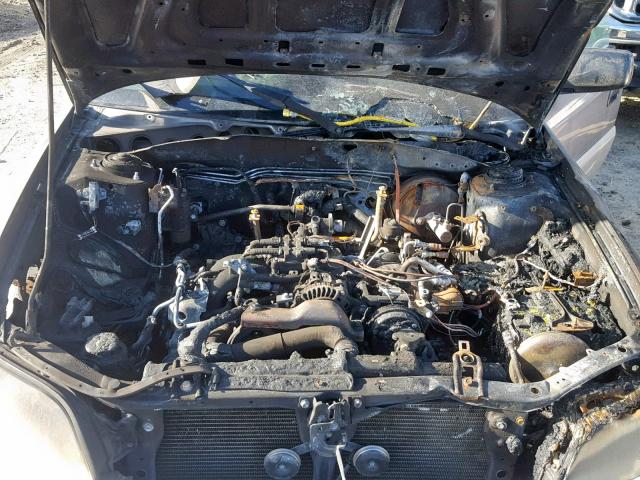 4S4BT62C247100720 - 2004 SUBARU BAJA SPORT SILVER photo 7