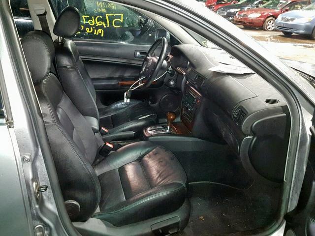 WVWTH63B33P432762 - 2003 VOLKSWAGEN PASSAT GLX 灰色 照片 5