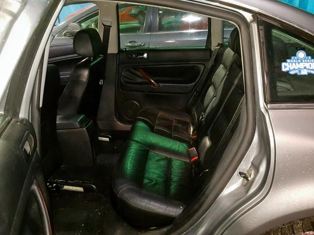 WVWTH63B33P432762 - 2003 VOLKSWAGEN PASSAT GLX 灰色 照片 6