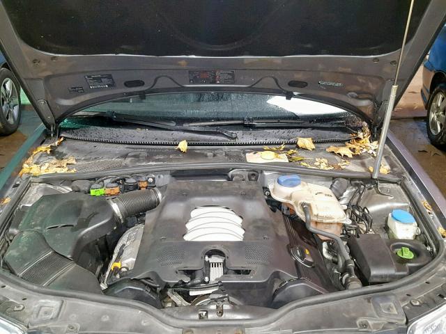 WVWTH63B33P432762 - 2003 VOLKSWAGEN PASSAT GLX 灰色 照片 7