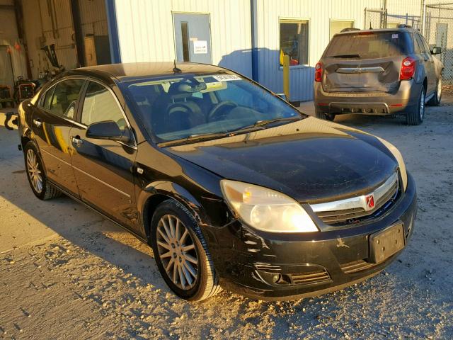 1G8ZV57717F283048 - 2007 SATURN AURA XR BLACK photo 1