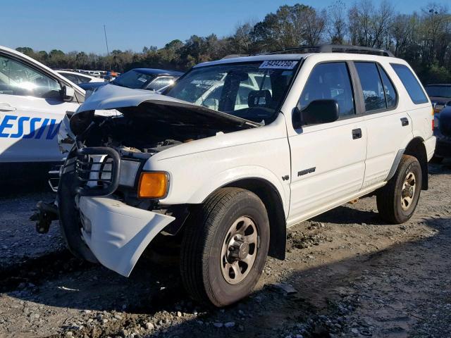 4S6CK58W1X4418490 - 1999 HONDA PASSPORT E თეთრი ფოტო 2