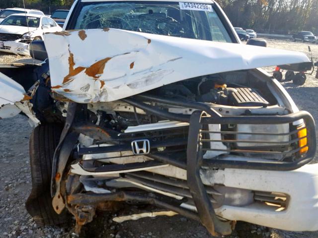 4S6CK58W1X4418490 - 1999 HONDA PASSPORT E თეთრი ფოტო 9