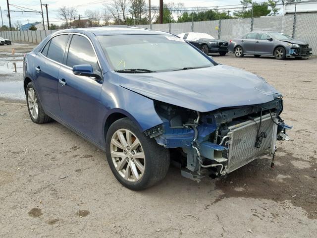 1G11H5SA7DU117677 - 2013 CHEVROLET MALIBU LTZ BLUE photo 1