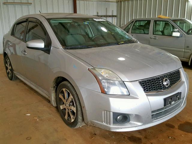 3N1AB6AP1CL778234 - 2012 NISSAN SENTRA 2.0 SILVER photo 1