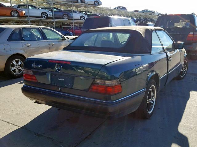 WDBEA66E7SC279827 - 1995 MERCEDES-BENZ E 320 GREEN photo 4