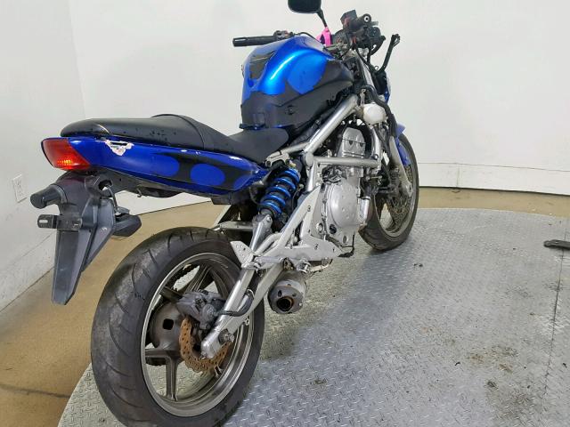 JKAEXEA177A018659 - 2007 KAWASAKI EX650 A Mavi foto 8