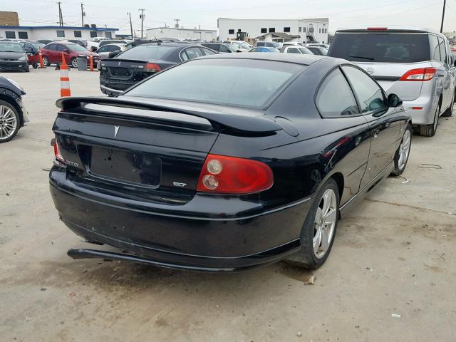 6G2VX12GX4L199409 - 2004 PONTIAC GTO BLACK photo 4