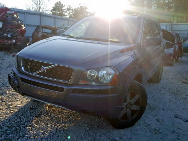 YV4CZ592061303610 - 2006 VOLVO XC90 GRAY photo 2