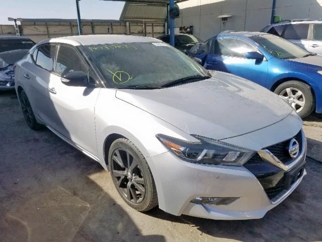 1N4AA6AP2JC382330 - 2018 NISSAN MAXIMA 3.5 SILVER photo 1