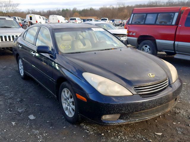 JTHBF30G830092063 - 2003 LEXUS ES 300 BLUE photo 1