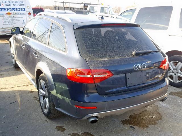 WA19FAFL4DA236447 - 2013 AUDI A4 ALLROAD BLACK photo 3