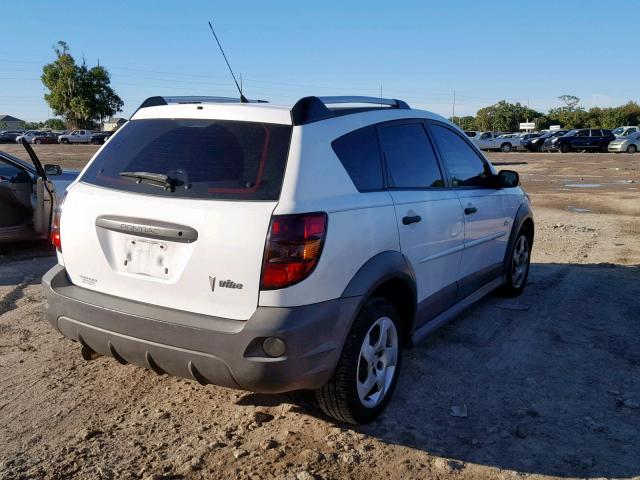 5Y2SL65836Z430059 - 2006 PONTIAC VIBE WHITE photo 4