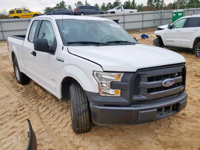 1FTEX1CP6HFC79916 - 2017 FORD F150 SUPER WHITE photo 1