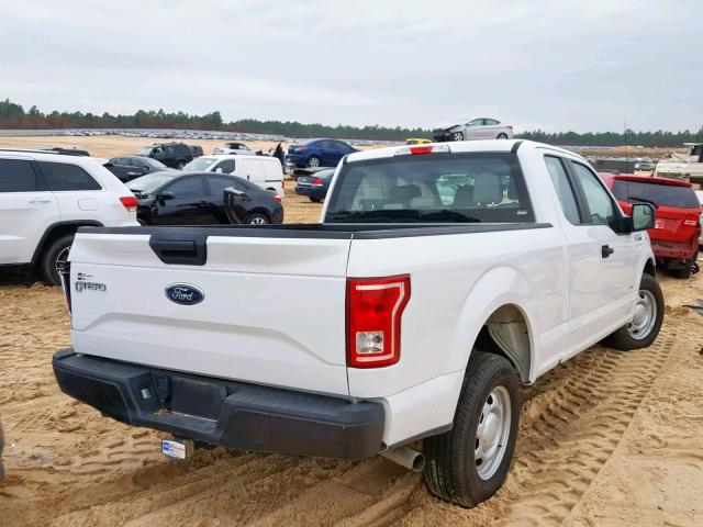 1FTEX1CP6HFC79916 - 2017 FORD F150 SUPER WHITE photo 4