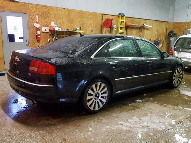 WAUMV44E97N016093 - 2007 AUDI A8 L QUATT BLACK photo 4