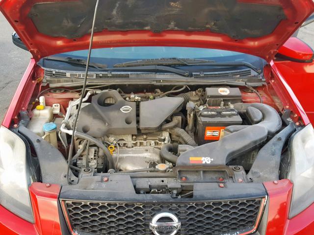 3N1BB61E88L634657 - 2008 NISSAN SENTRA SE- RED photo 7