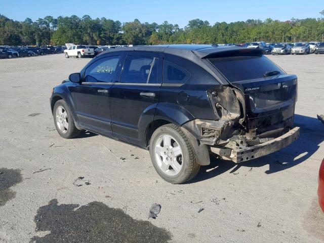 1B3HB48C68D699918 - 2008 DODGE CALIBER SX BLACK photo 3