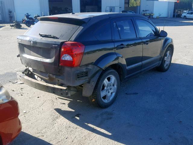 1B3HB48C68D699918 - 2008 DODGE CALIBER SX BLACK photo 4