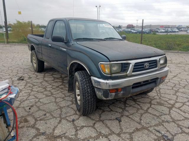 4TAWN72N4TZ128444 - 1996 TOYOTA TACOMA XTR GREEN photo 1