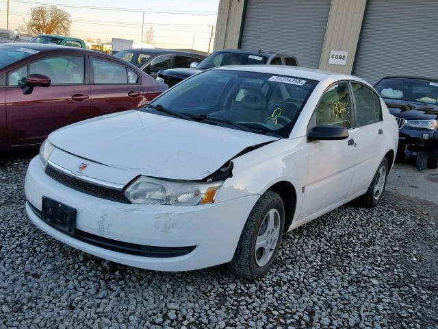 1G8AF52F63Z152098 - 2003 SATURN ION LEVEL WHITE photo 2