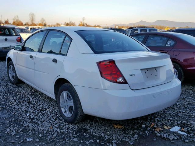 1G8AF52F63Z152098 - 2003 SATURN ION LEVEL WHITE photo 3