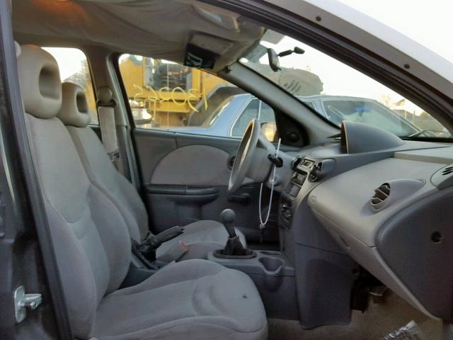 1G8AF52F63Z152098 - 2003 SATURN ION LEVEL WHITE photo 5