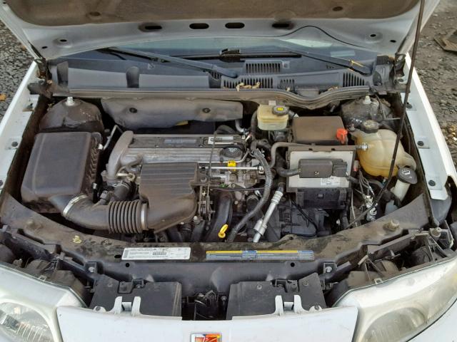 1G8AF52F63Z152098 - 2003 SATURN ION LEVEL WHITE photo 7