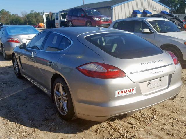 WP0AB2A77AL062114 - 2010 PORSCHE PANAMERA S SILVER photo 3