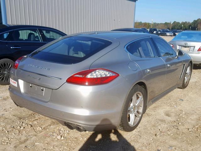 WP0AB2A77AL062114 - 2010 PORSCHE PANAMERA S SILVER photo 4