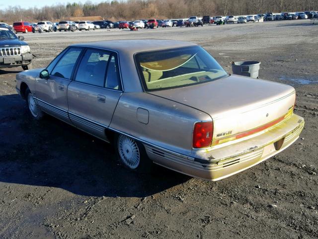 1G3CX52K3S4303242 - 1995 OLDSMOBILE 98 REGENCY GOLD photo 3