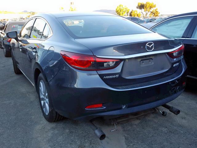 JM1GJ1U62F1169276 - 2015 MAZDA 6 SPORT GRAY photo 3