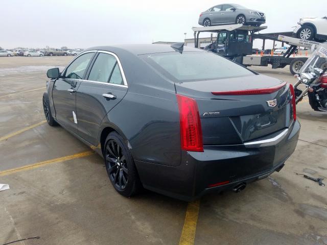 1G6AA5RX5H0158377 - 2017 CADILLAC ATS GRAY photo 3