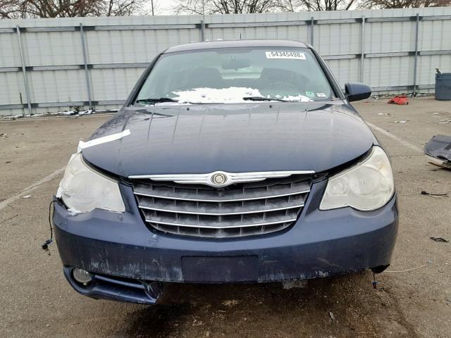 1C3LC56R07N632411 - 2007 CHRYSLER SEBRING TO BLUE photo 9