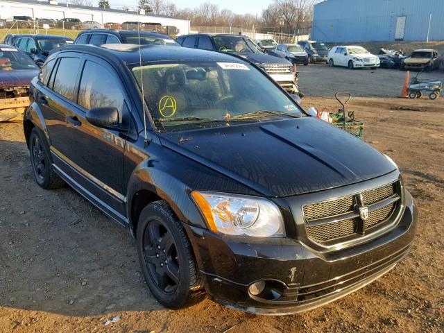 1B3HB48B27D351409 - 2007 DODGE CALIBER SX BLACK photo 1