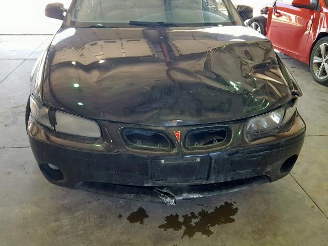 1G2WP52K51F197204 - 2001 PONTIAC GRAND PRIX შავი ფოტო 7