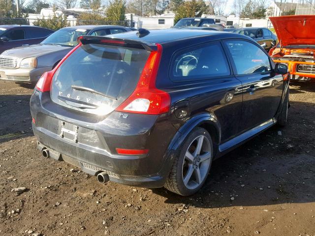 YV1672MK6B2234481 - 2011 VOLVO C30 T5 BLACK photo 4