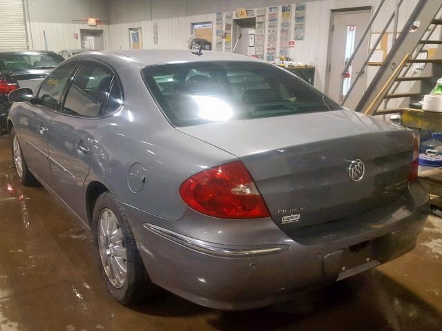 2G4WD582991192341 - 2009 BUICK LACROSSE C GRAY photo 3