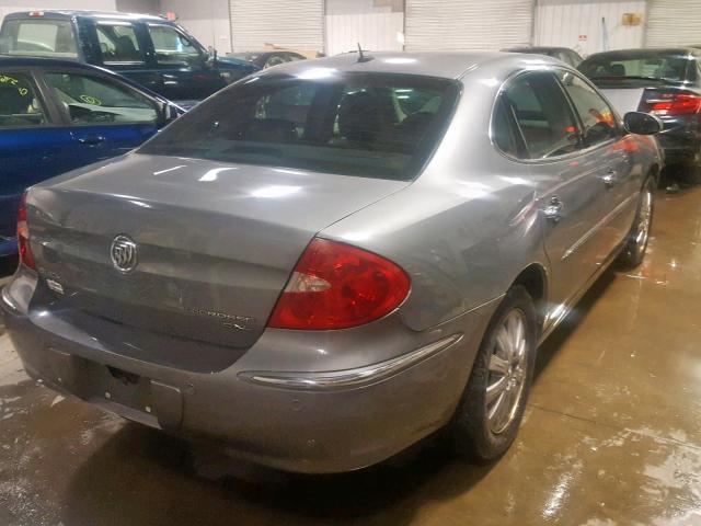 2G4WD582991192341 - 2009 BUICK LACROSSE C GRAY photo 4