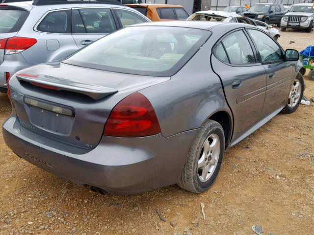 2G2WS522941215214 - 2004 PONTIAC GRAND PRIX GRAY photo 4
